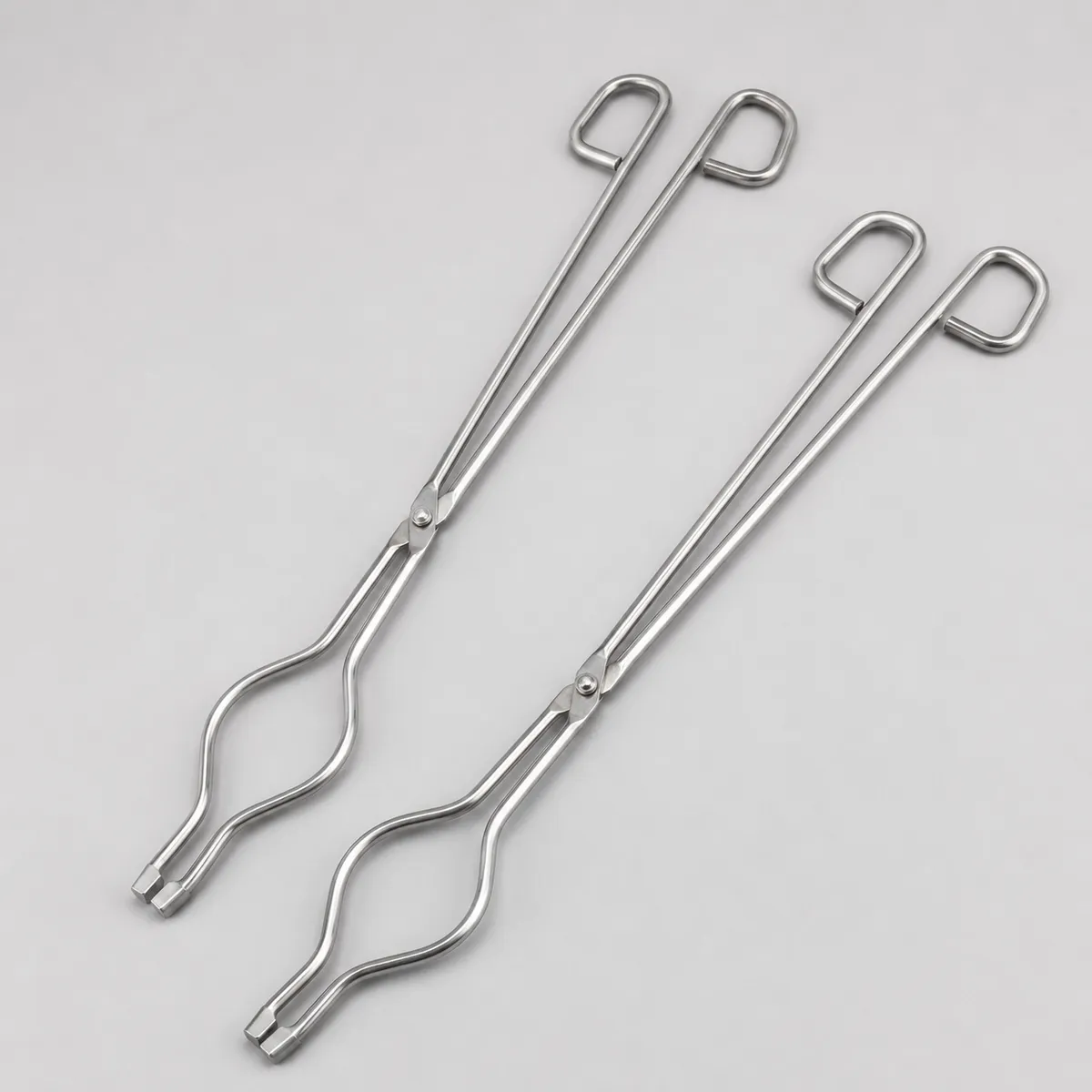 16 Inch Stainless Steel Crucible Tongs Set