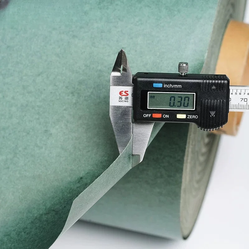 6520 Unlaminated Green Insulation Paper, product photograph 3 of 5