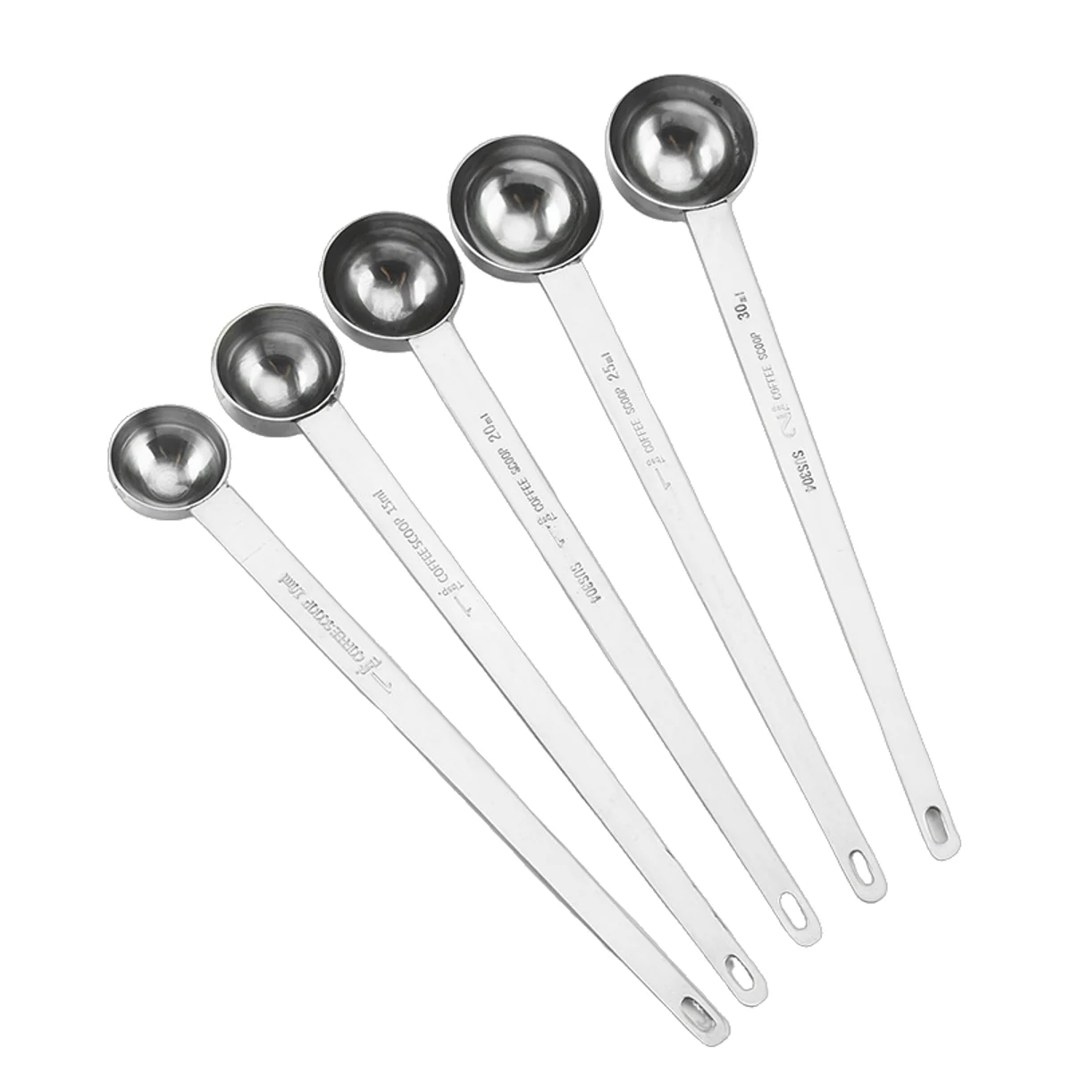 Deep Bowl 304 Stainless Steel Powder Scoop