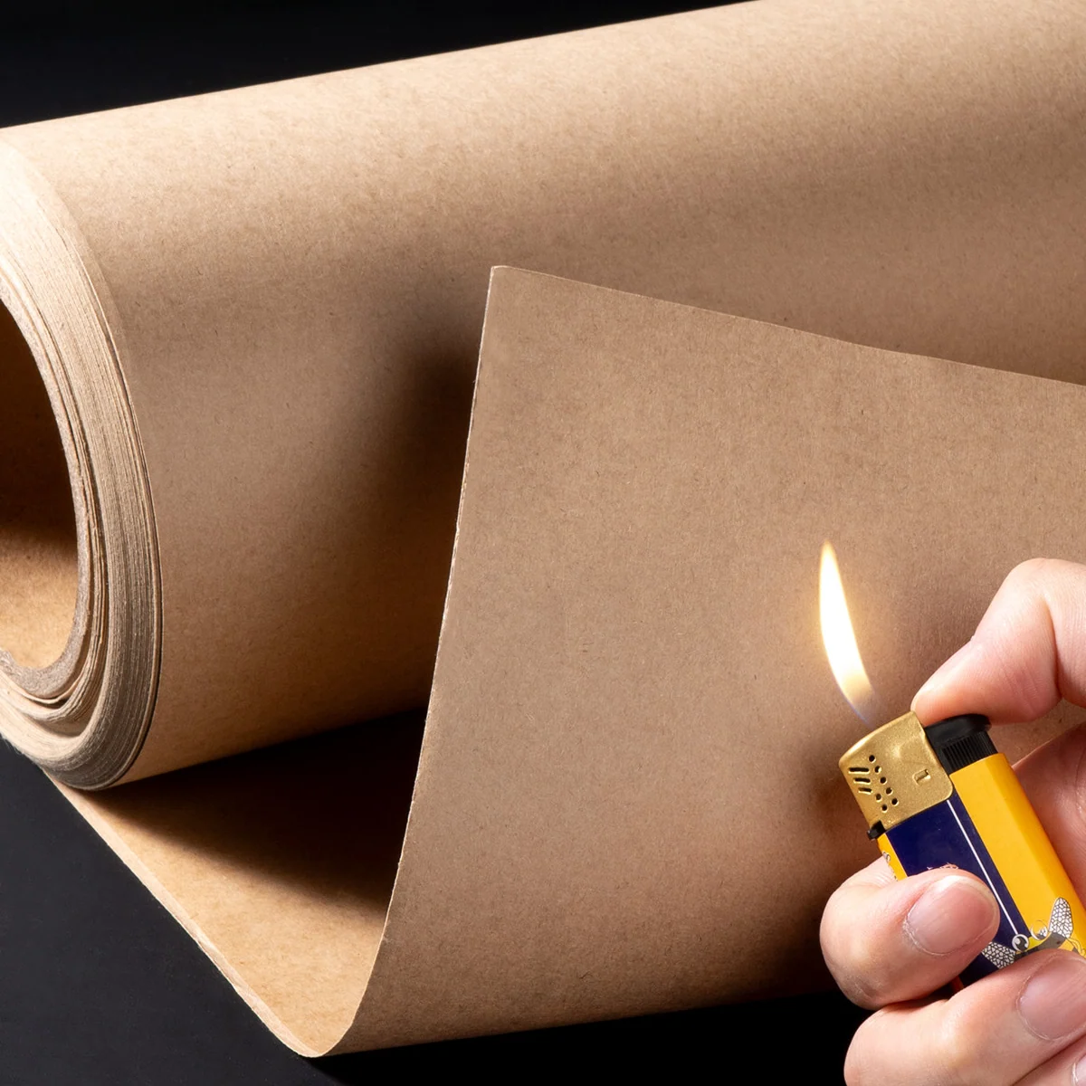 Yellow Electrical Insulation Paper Sheets, product photograph 4 of 5